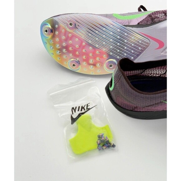New Nike Victory 2 Faith Kipyegon Track Spikes Cleats Mens 9.5 Purple IB4202-600 main image 7